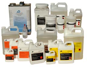 Metallographic casting resins